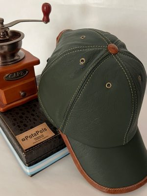 Cap Cuero Verde Combinada con Suela AR