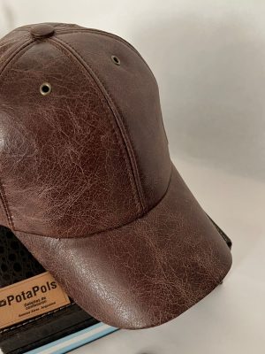 Cap Cuero Chocolate Percutido AR