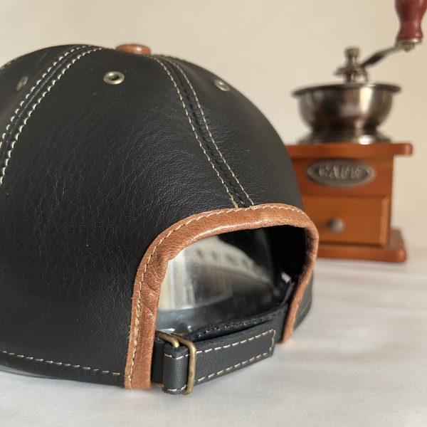 Cap Cuero Negro Combinado con Suela AR - Image 3