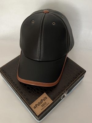 Cap Cuero Negro Combinado con Suela AR