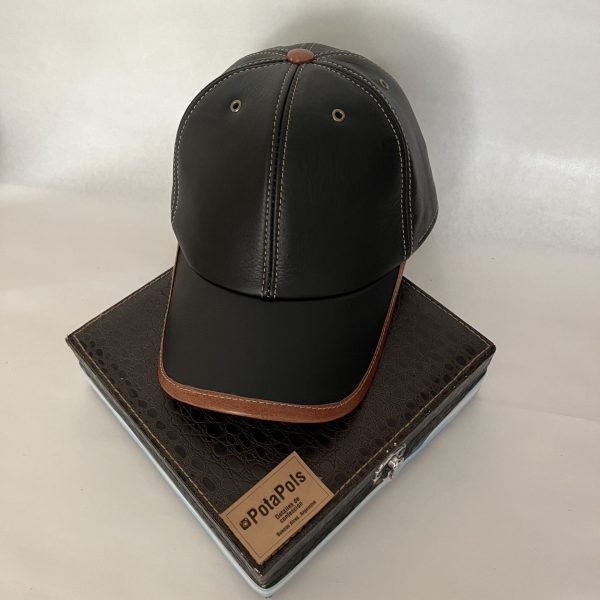 Cap Cuero Negro Combinado con Suela AR