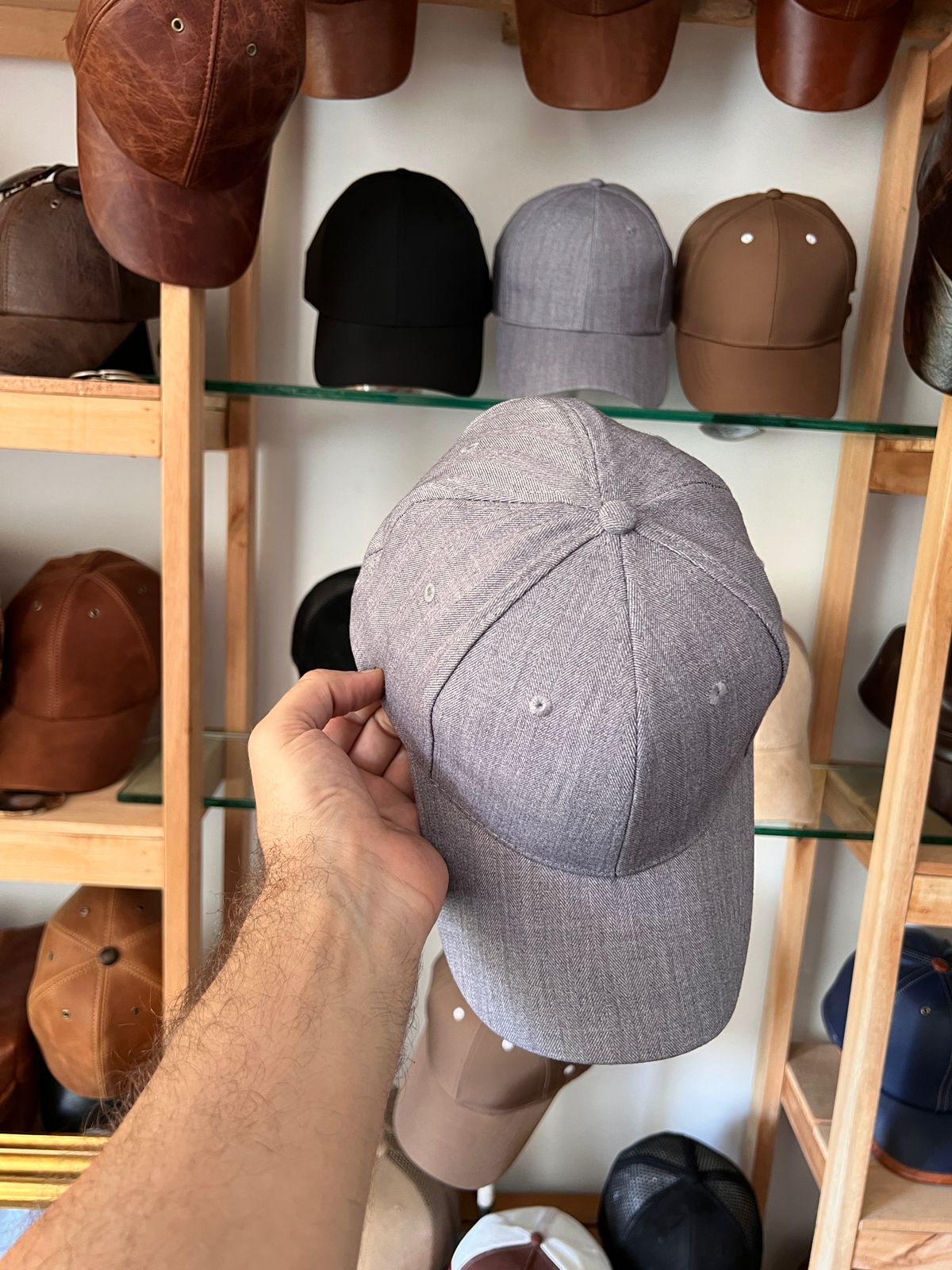 Cap Italy hilo gris - Image 4