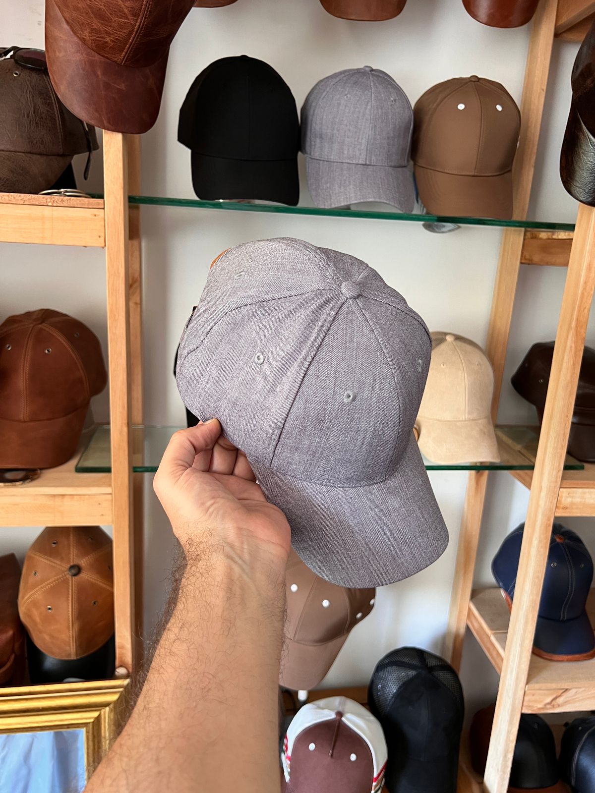 Cap Italy hilo gris - Image 2